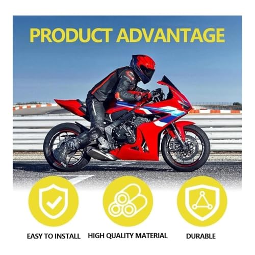 Clignotants LED universels pour motos 12V éclairage ambre intense - 5