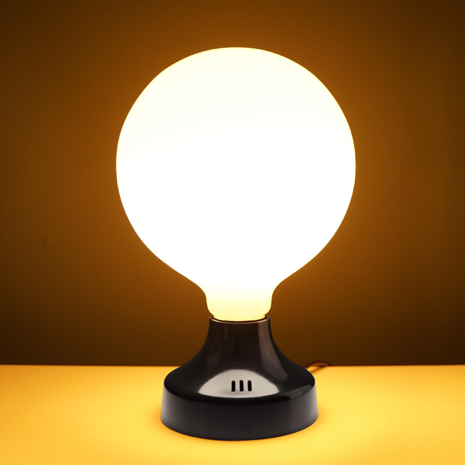 BrightWish LED Night Lamp 3000 K Warm Light – Modern with Switch & EU Plug, Eye Protection Without Flickering, Compact for Children's Bedside / Desk