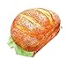 Cojín de Felpa de Pan de Hamburguesa, Cojín Lumbar Suave con Forma de Comida, Cojín de sofá de Felpa de Pan Tostado, Regalos de decoración del hogar del cojín Trasero, cojín de Pan para la Generic