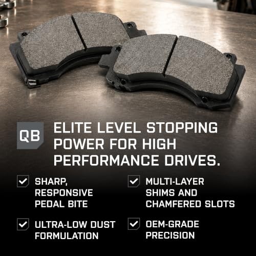 Image of QUALITY-BUILT Black Series Front Brake Pads for 06-20 Chevy, BP1363 Ceramic