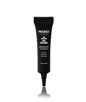 Brickell Mens Acne Controlling Spot Treatment for Men, Acne Spot Treatment to Reduce Acne, Calms Skin Redness and Soothes Acne, With Salicylic Acid, Witch Hazel, and Aloe, 0.5 Ounce, Unscented