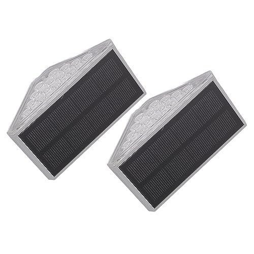 Luz solar de la escalera y paso de decoración ABS impermeable IP68 1.2W para exterior