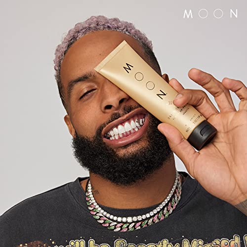 MOON 24K Gold Whitening Gel Stain Removal Toothpaste, Fluoride Free, Cinnamint Flavor for Fresh Breath, for Adults (2 Pack) - Thumbnail 5
