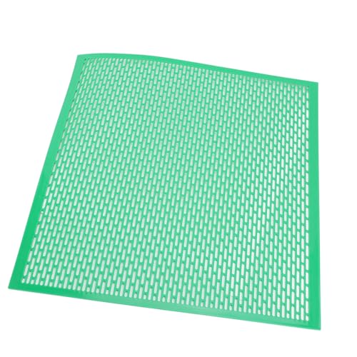 Pszczelarstwo z tworzywa sztucznego oddychające oddychające, solidny, wielofunkcyjny separator pszczoły do ​​zarządzania ulem produkcji miodu 12pcs 18.11x18.11in (Zielony)