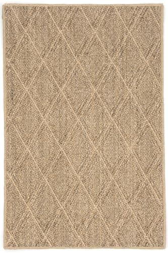 Dash and Albert Diamond Sisal Rug 8.5x11.5 Neutral