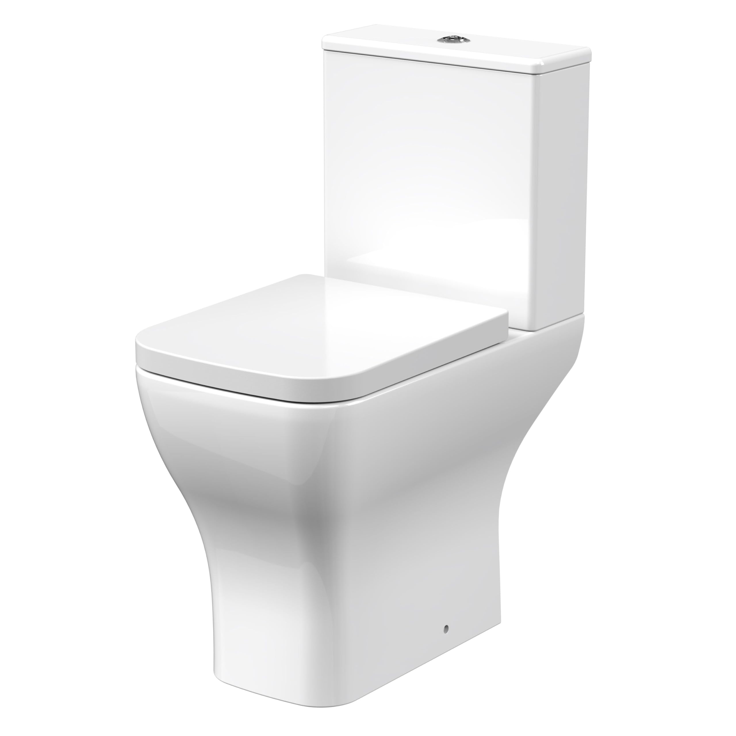 Balterley Comfort Height Toilet Pan, Cistern & Soft Close Seat - 820Mm X 375Mm X 610Mm