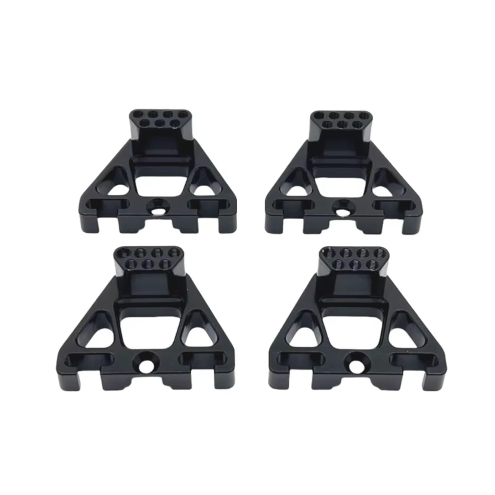 Accesorios coches RC per YIKONG YK4106 YK4107 1/10 RC Accessori delle Parti di Aggiornamento Dell'auto Montaggio della Torre Dell'urto Anteriore E Posteriore del Metallo