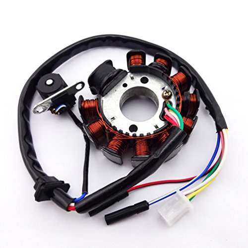 Xljoy 11 Pole Coils Ignition Stator Magneto For Gy6 125Cc 150Cc Moped Scooter Atv Roketa #TOP3