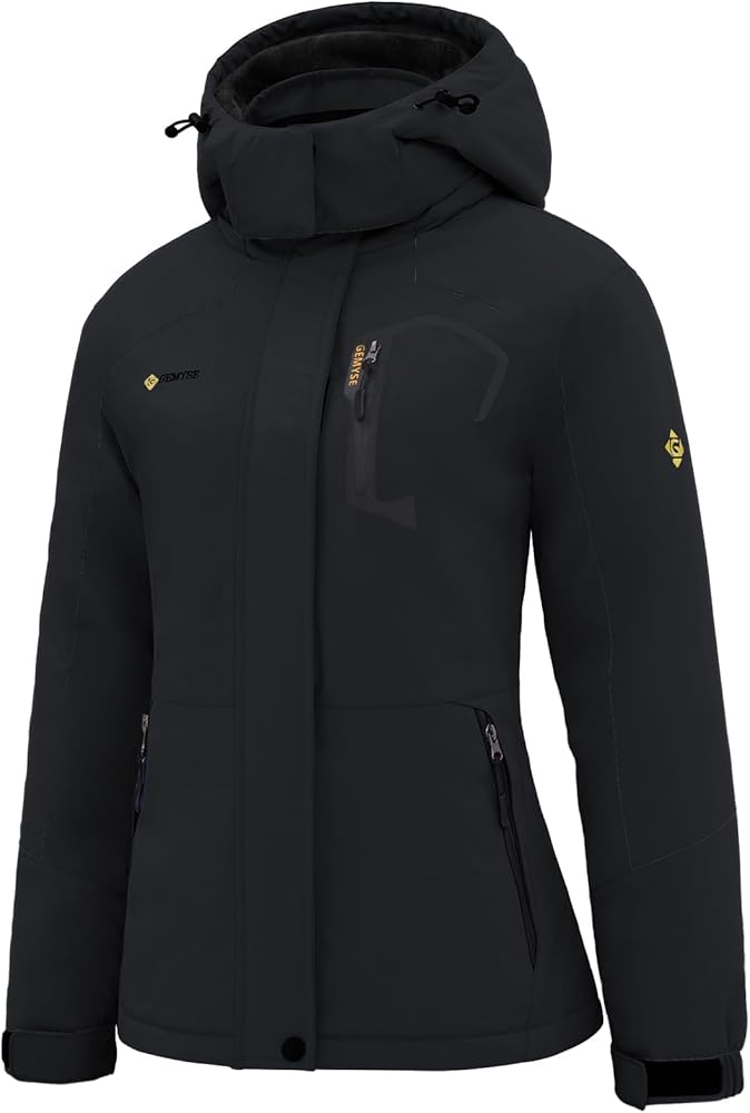 Amazon.com: GEMYSE Women's Ski Snow Jacket Warm Winter Waterproof