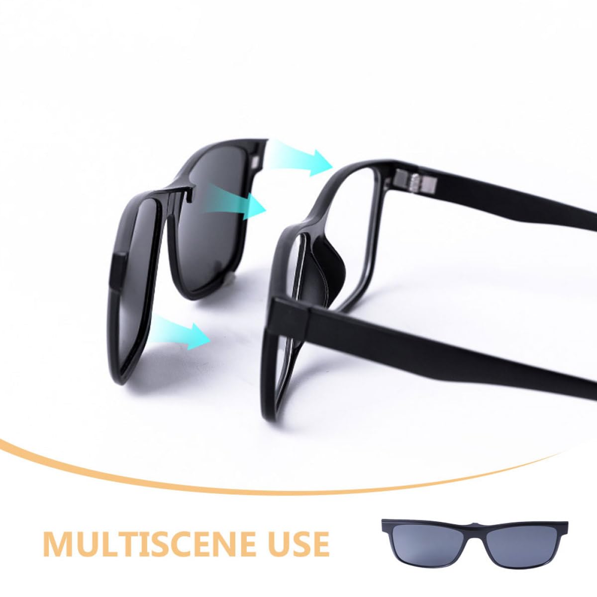 Beavorty Gafas para Tatuajes Magnéticas Protección UV y Diseño Multifuncional, Gafas Prácticas para Tatuar Ajuste Cómodo para Uso en Estudio de Tatuajes