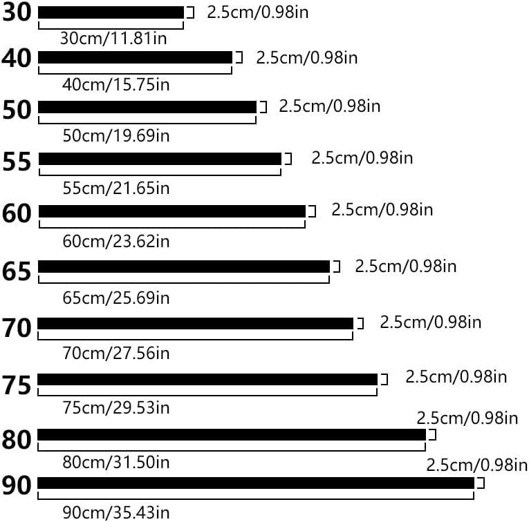 3#30-90 センチメートル不可視ジッパー黒白ナイロンジッパー縫製服オープンエンド DIY 衣服衣類付属品(WHITE,90cm)