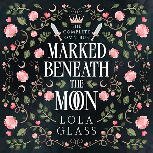 Diseño de la portada del título Marked Beneath the Moon: The Complete Series