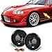 Produktbild Carparts-Online Klarglas Seitenblinker Schwarz Smoke mit Chromrand für Mazda MX5 NA NB 89-05