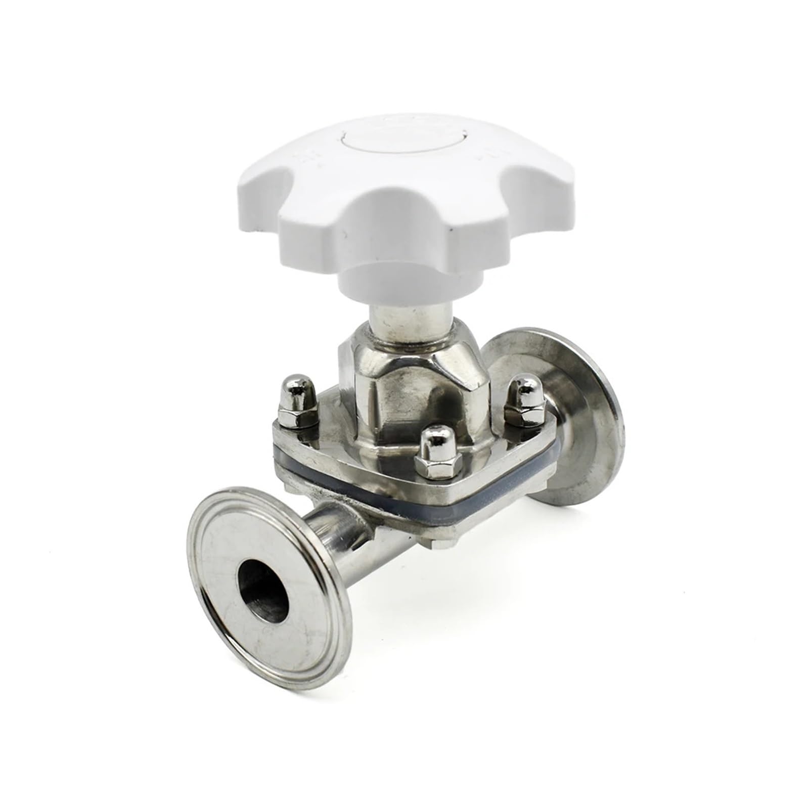 1pc DN15 DN20 DN25 DN50 SS316L Stainless Steel Tri Clamp 1.5" 2" Diaphragm(19mm Ferrule 50.5)
