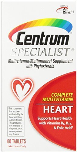 Centrum Specialist Heart, 60 Count (Pack of 3)