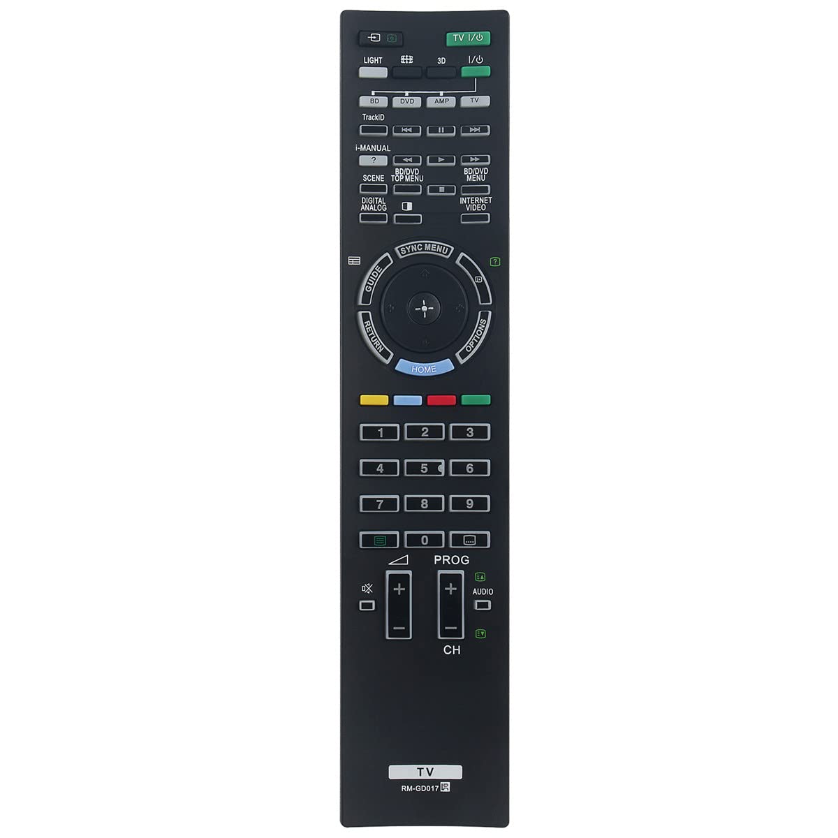 PERFASCIN RM-GD017 Replace Remote Control Fit for Sony KDL-55HX820 KDL-65HX923 KDL-46HX820 KDL-55HX923 KDL-46HX820