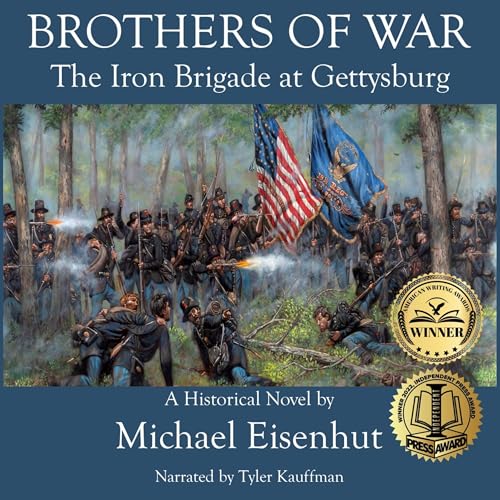 Brothers of War Audiolibro Por Michael Eisenhut arte de portada