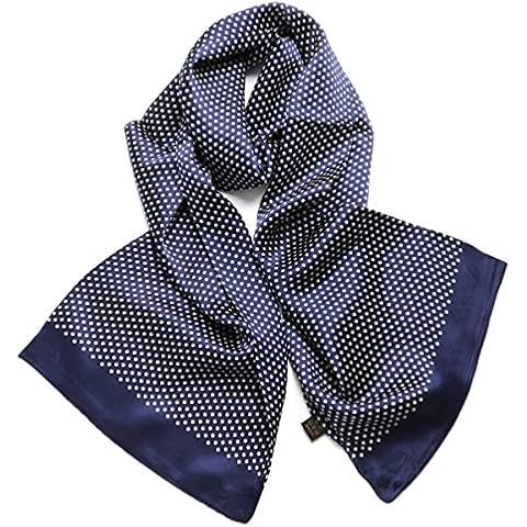 XUYUZUAU Men's Silk Scarf Cover