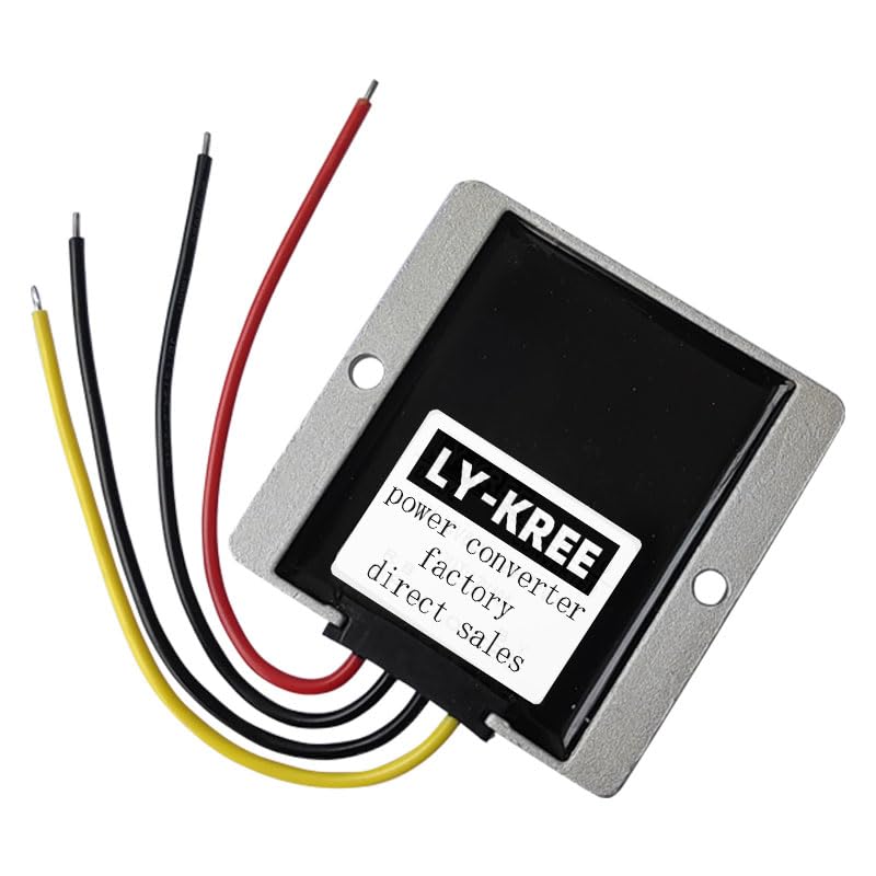 DC Buck Module 48V to 36V Step-Down Converter Vehicle Mounted Transformer 40-60V Stabilized Voltage 36V The Power Adapter(48V to 36V 10A)