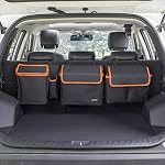 Trunk Organizer, Backseat Hanging with Cooler for Medium & Large SUV, RV