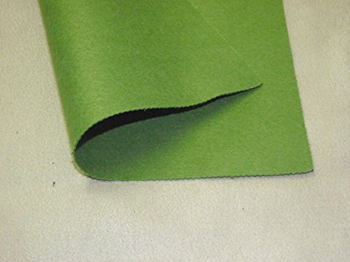 Feutrine poker vert printemps grand rouleau 10m sans raccord - 2