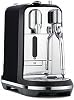 Nespresso Creatista Plus Automatic Pod coffee machine with milk frother wand for Espresso, Cappuccino & Flat White by Sage in Black Truffle