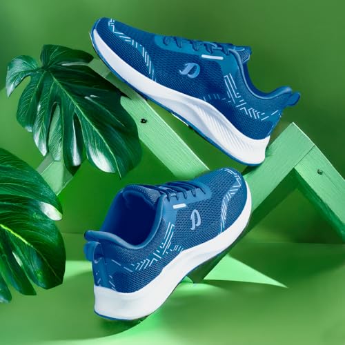 Mens Running Shoe with Memory Foam Insole & Ultrasoft Outsole|Sports,Gym,Training,Walking,Jogging,Casual,Athletics|Lightweight & Comfortable|Slipon Sneaker Lace-Up Gents Boys D-20102