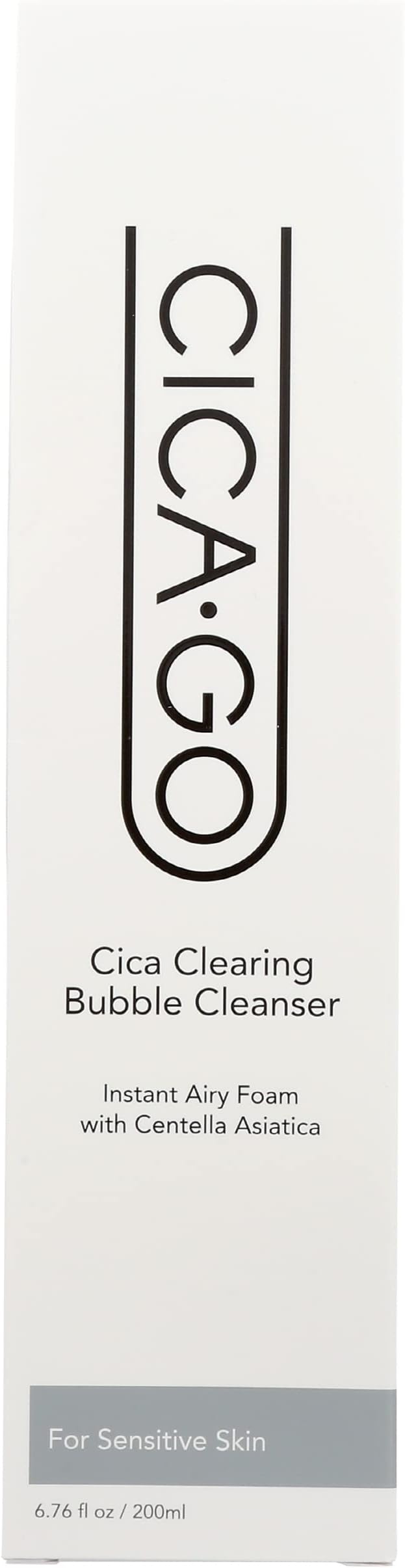 CICA GOBubble Cleanser Cica Clearing, 6.76 Fl Oz
