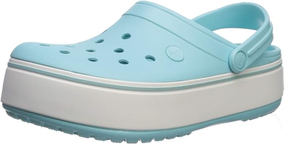 Crocs Crocband Platform Clog Sandalias con Correa de Tobillo para Mujer,  Ice Blue, 22.5-23CM : Amazon.com.mx: Ropa, Zapatos y Accesorios