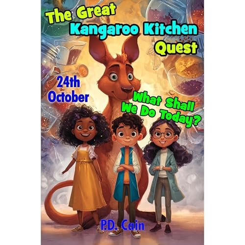 The Great Kangaroo Kitchen Quest Audiolibro Por P.D. Cain arte de portada