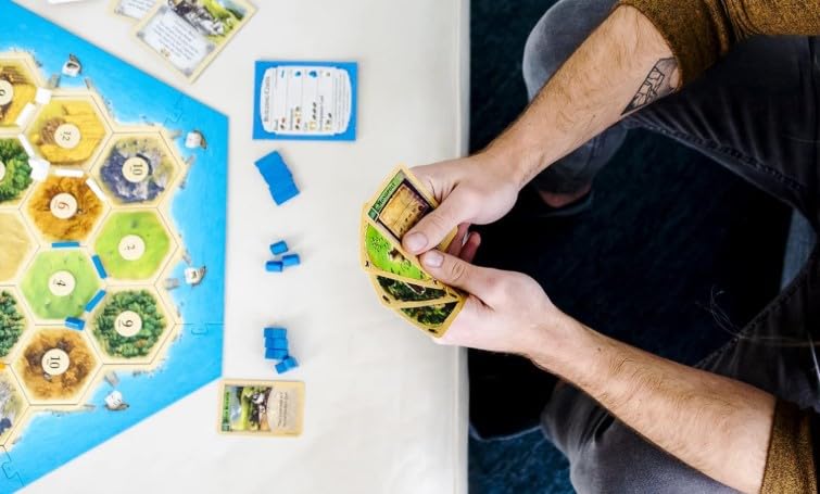 Image of AweStuffs CATTAN Extension 5-6 Strategic Trading & Settlement Board Game | Family Strategy Game for Kids & Adults | Resource Management & Adventure Tabletop Game