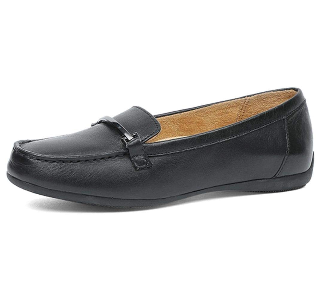 Naturalizer Women Sentry Black Leather Loafers-4 UK (37 EU) (5546811) (B0876NYB1M) Amazon Price History, Amazon Price Tracker