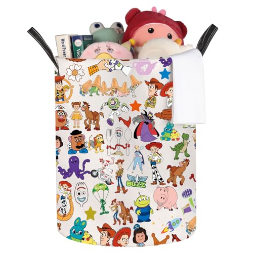Image of JNIAP Cartoon Movie Laundry Baskets Cartoon Lover Gifts Cartoon Characters Storage Basket(buz LB)
