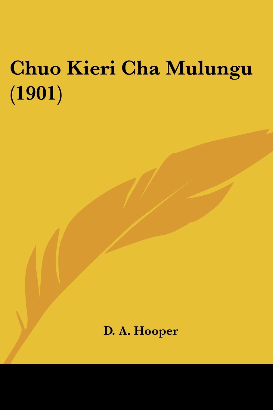 Chuo Kieri Cha Mulungu (1901)