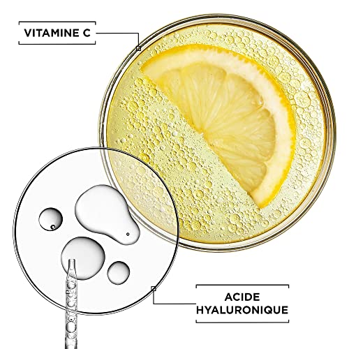 Garnier - Masque Tissu Hydratant - Booster d'Eclat - Enrichi en Vitamine C et Acide Hyaluronique - Formule Vegan - Pour les Peaux Ternes et Fatiguées - 28 g
