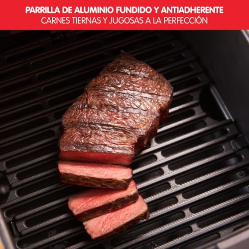 Moulinex Easy Fry & Grill 4,2L, Freidora de Aire 2 en 1 para Freír o a la Parrilla, Pantalla Digital Táctil, 8 Programas para Comidas Sanas, App 125 recetas, Negro, hasta 6 personas, EZ5058 - imagen 3