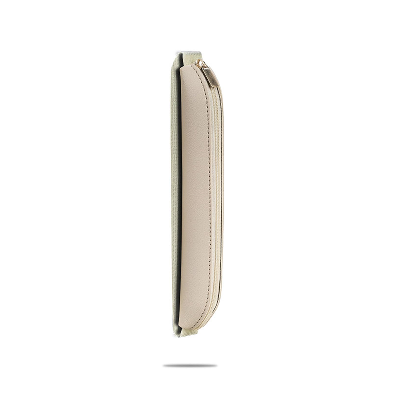 Maxtonser Adjustable Pen Case with Adjustable Elastic Bands Leather Pencil Case Notebook Pen Storage Pouches for Hardcover Journal