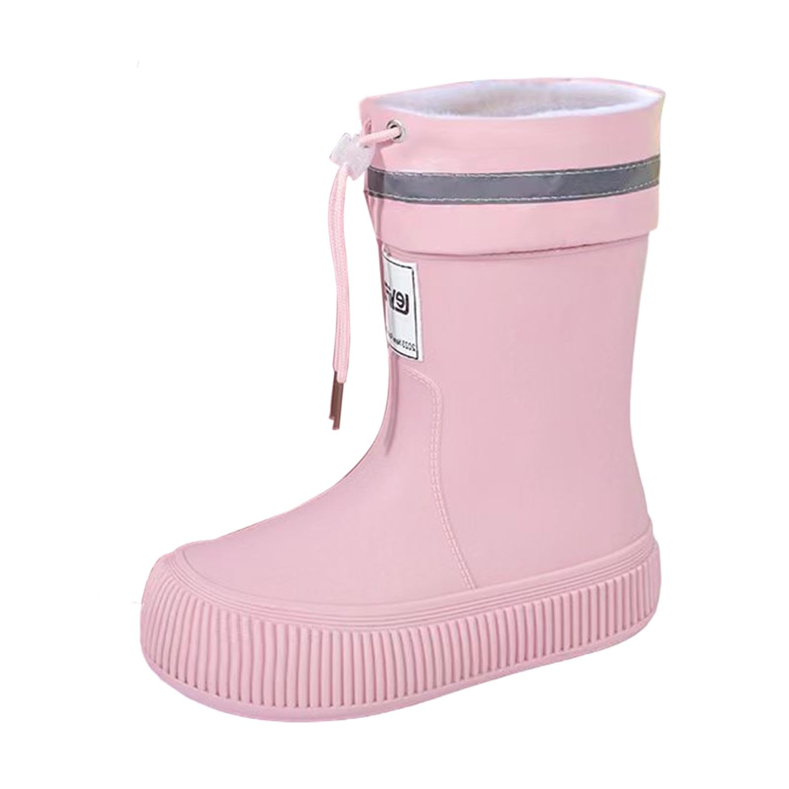 Rain Boots Solid Anti-slip Multipurpose Women's for Farming Angling Domestic A-image-7