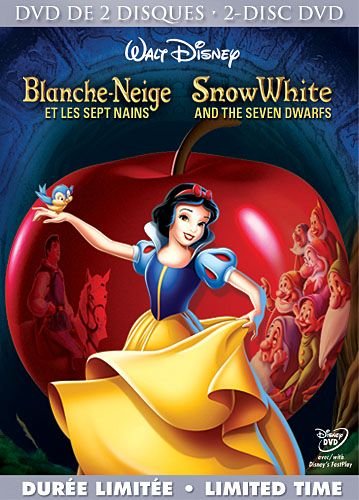 Snow White and the Seven Dwarfs (Bilingual English/French) [DVD]