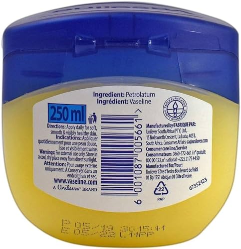 VASELINE ORIGINAL PURE SKIN JELLY 250 ML