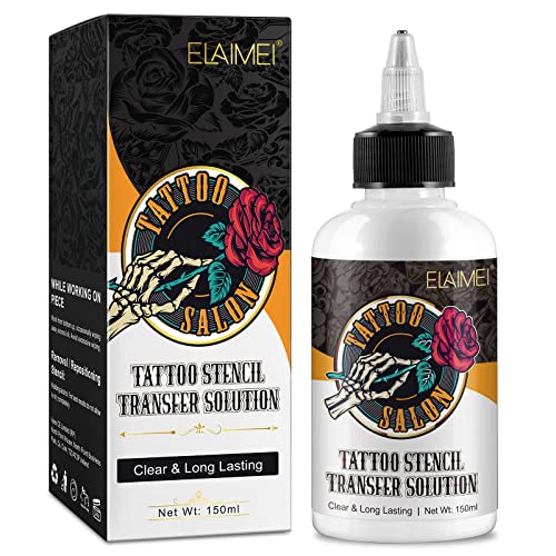 Tattoo Stencil Transfer Gel Solution, Stencil...