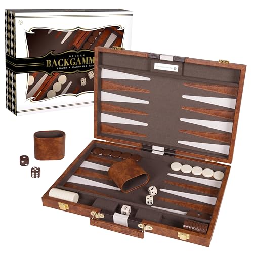 Crazy Games Premium Backgammon Set