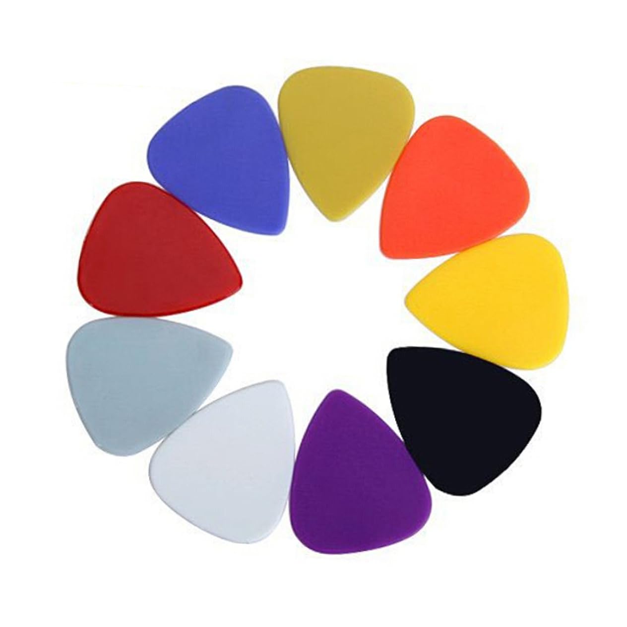 ibasenice 300pièces Médiators Universels Plastique Pour Guitare Acoustique Et Électrique Couleurs Aléatoires Épaisseur Exceptionnel Et Précision De Jeu