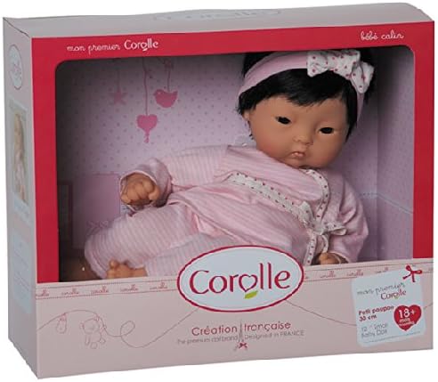 Amazon Com Corolle Mon Premier Bebe Calin Yang Baby Doll Toys Games