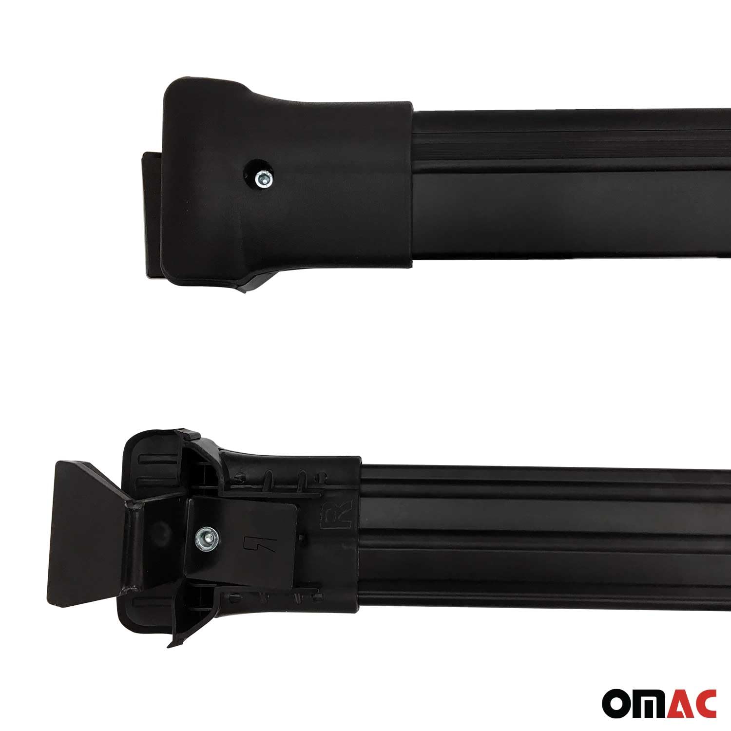 OMAC Barras de Techo Transversales de Aluminio para Dacia Duster mk1 2010-2013 Pre-FL – TÜV/DIN 75302