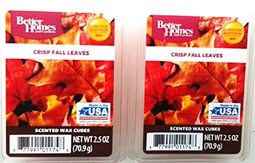 Better Homes & Gardens Fall Leaves Scented Wax Cubes – Two (2) Packs (2.5 oz Each)