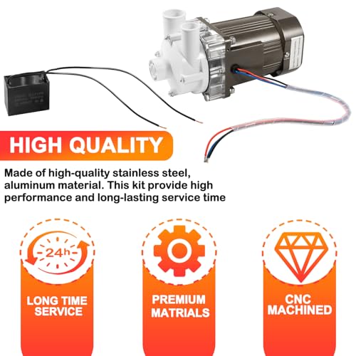 Motor de reemplazo para máquina de hielo YMT S-0730 120V 60W miniatura 4