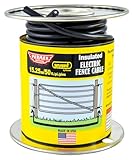 Baygard 693 12G 49.2 ft. Underground Insulated Electric Fence Cable, Black