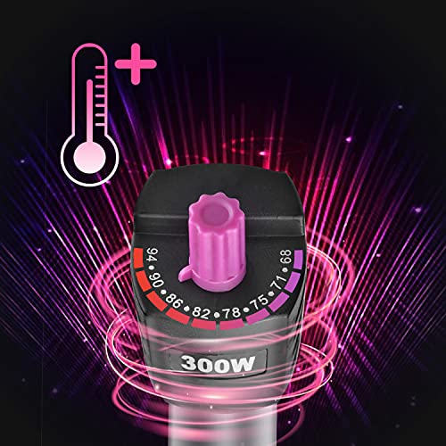 300W 150W 50W Submersible Aquarium Heater Auto Thermostat Heater With Suction,Led Small Mini Temperature Display Aquarium Fish Tank Heater For Fish Tank Water (Bonus Thermometer) #TOP2