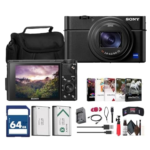 Sony Cyber-Shot RX100 VII Compact Camera